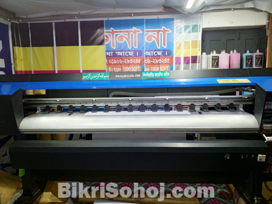 Eco Solven Pvc Print Maching